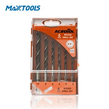 مجموعات الحفر الخشبية 6pcs